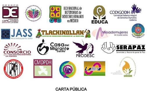 Logos organizaciones firmantes
